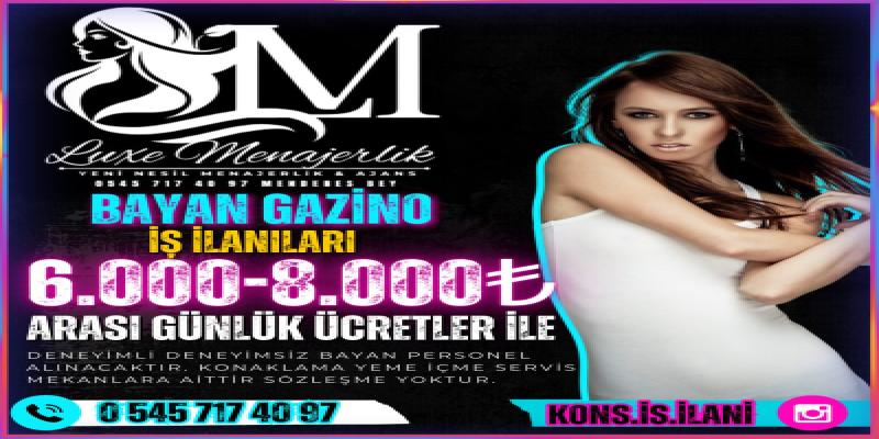 Bergama Kons iş ilanları 0545 717 40 97